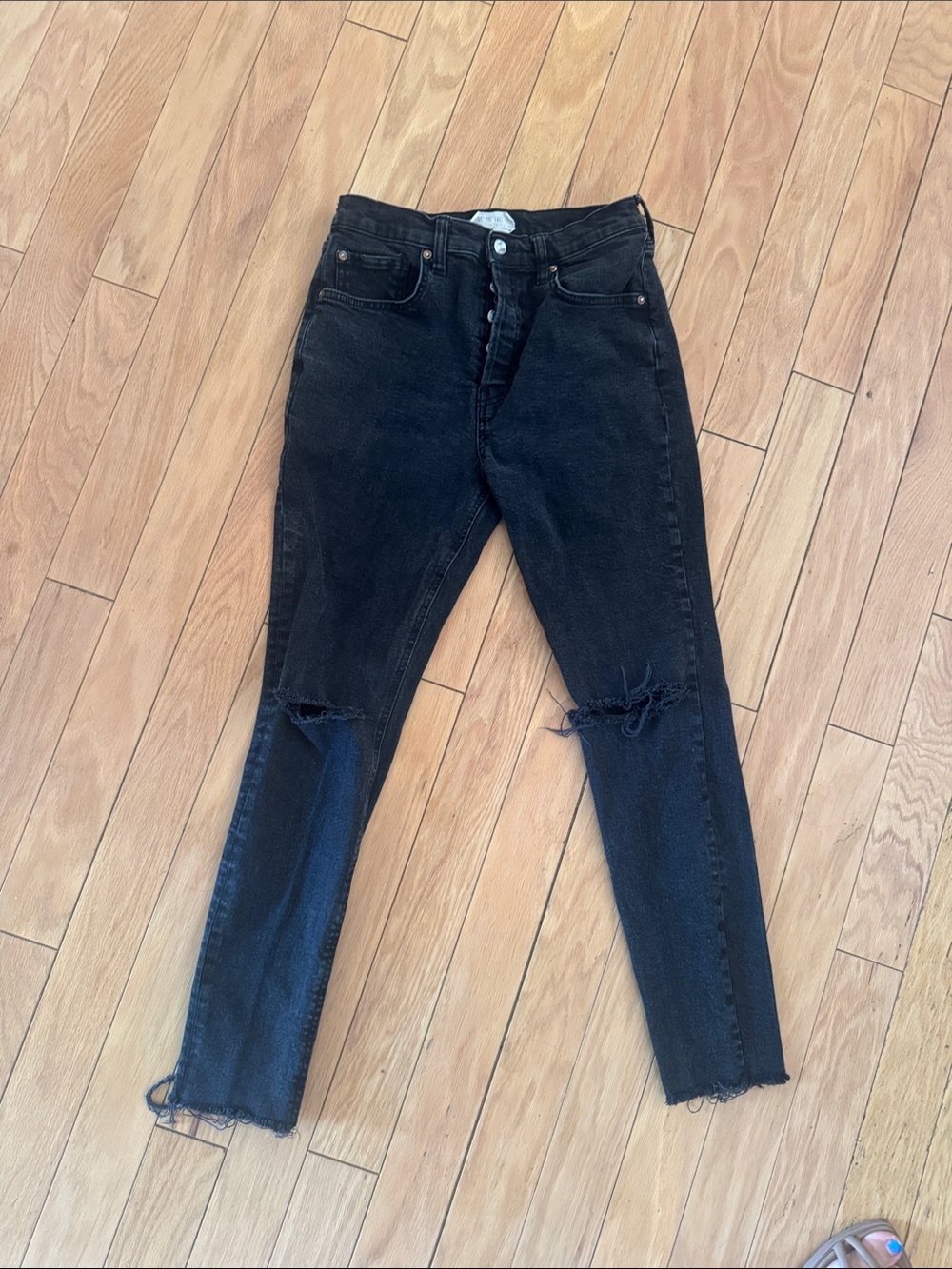 WE THE FREE - FREE PEOPLE BUTTON FLY JEANS